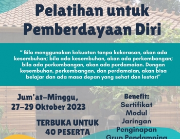 Pelatihan untuk Pemberdayaan Diri 2023